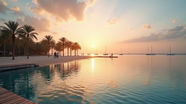 Découvrez le lac love : une escapade romantique à dubaï