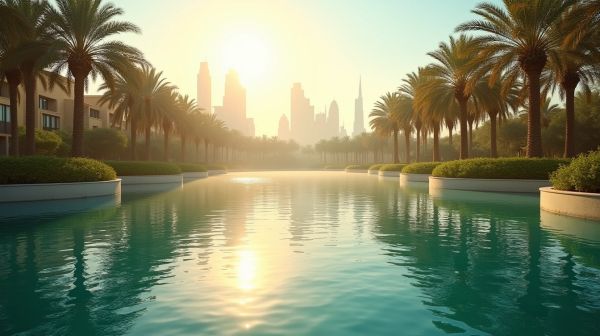 Découvrez le lac love : une escapade romantique à dubaï