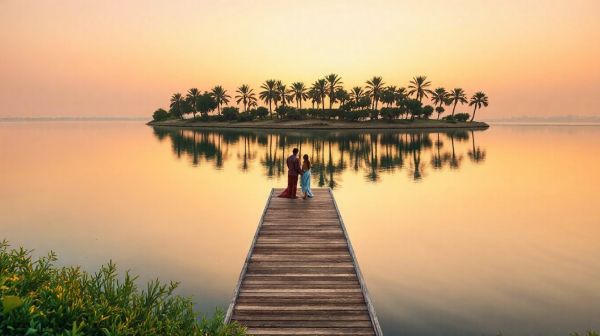 Top 5 raisons de visiter le lac love pour une romance à Dubaï